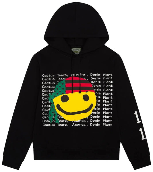 Denim Tears x CPFM Cactus Tears Hoodie Black