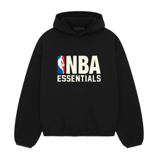 Fear of God Essentials NBA Hoodie Black