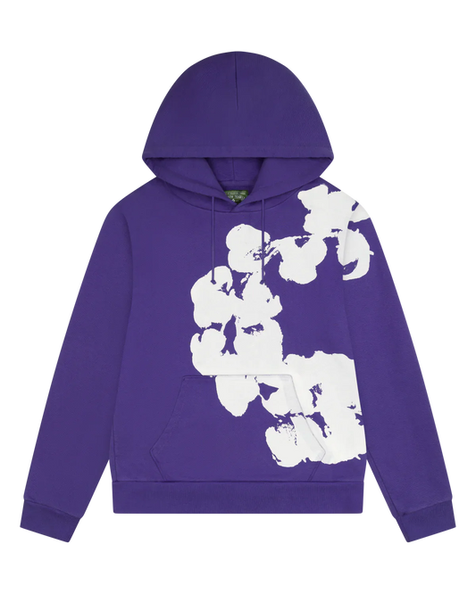 Denim Tears The Big Cotton Wreath Sweatshirt Purple