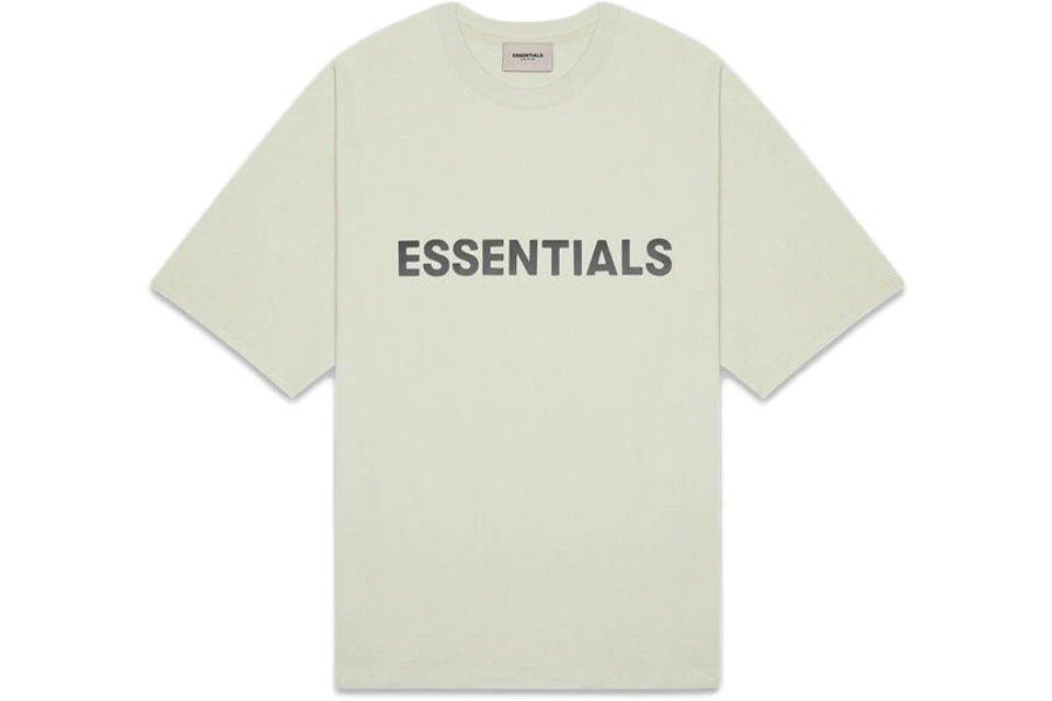 Fear of God Essentials Boxy Tee Appliqué Logo Sage