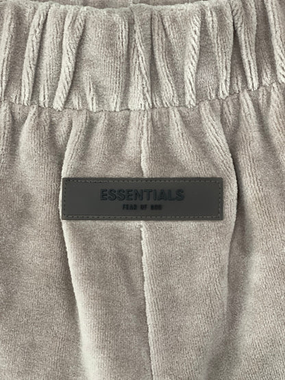 Fear of God Essentials Women's Velour Beach Short Desert Taupe
